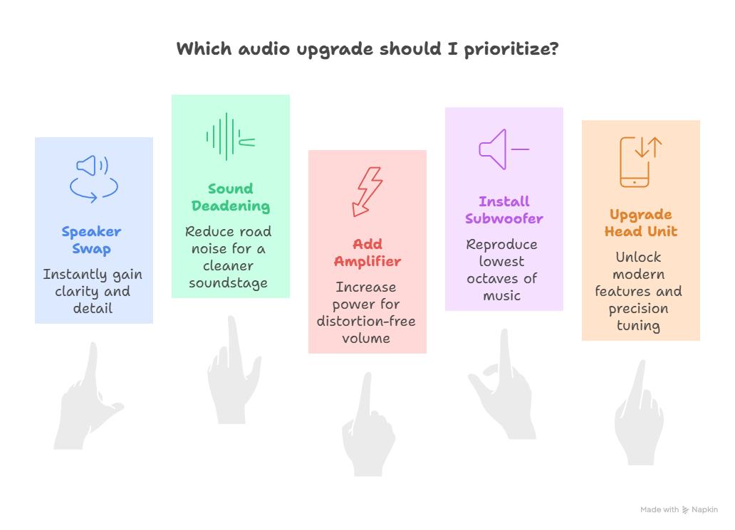 The Budget Car Audio Upgrade Roadmap