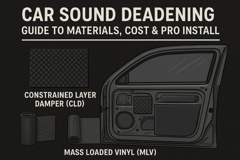 The Ultimate Car Sound Deadening Guide: Materials, Techniques, and The Cost of Professional Installation