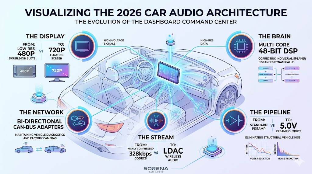 car audio trends infography