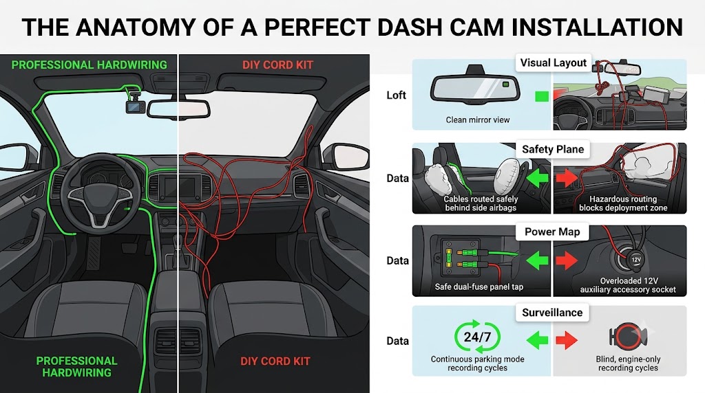 perfect dashcam installation near me california