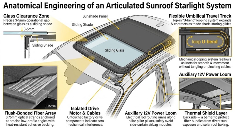 articulated sunroof starlight infography